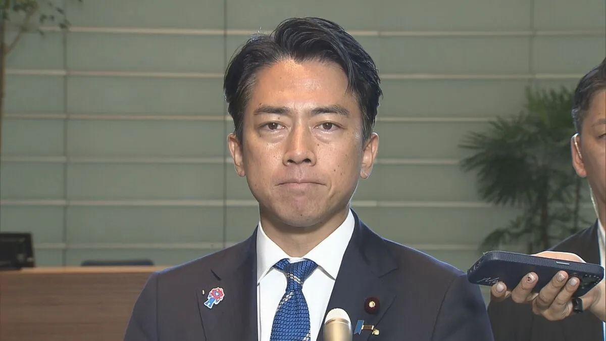 【速報】小泉農水大臣が石破総理に自民党総裁選出馬の意向を伝達 防災庁や農政など石破路線を継承する考え表明