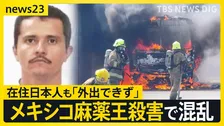 メキシコ“麻薬王”殺害で相次ぐ報復「カルテルが目の前で車に火を」 在住日本人も「外出できず」【news23】