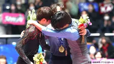 初の表彰台入り三浦佳生「（メダルは）本当に重い」鍵山＆佐藤と五輪出場なるか「全部がドラマみたいで夢みたい」