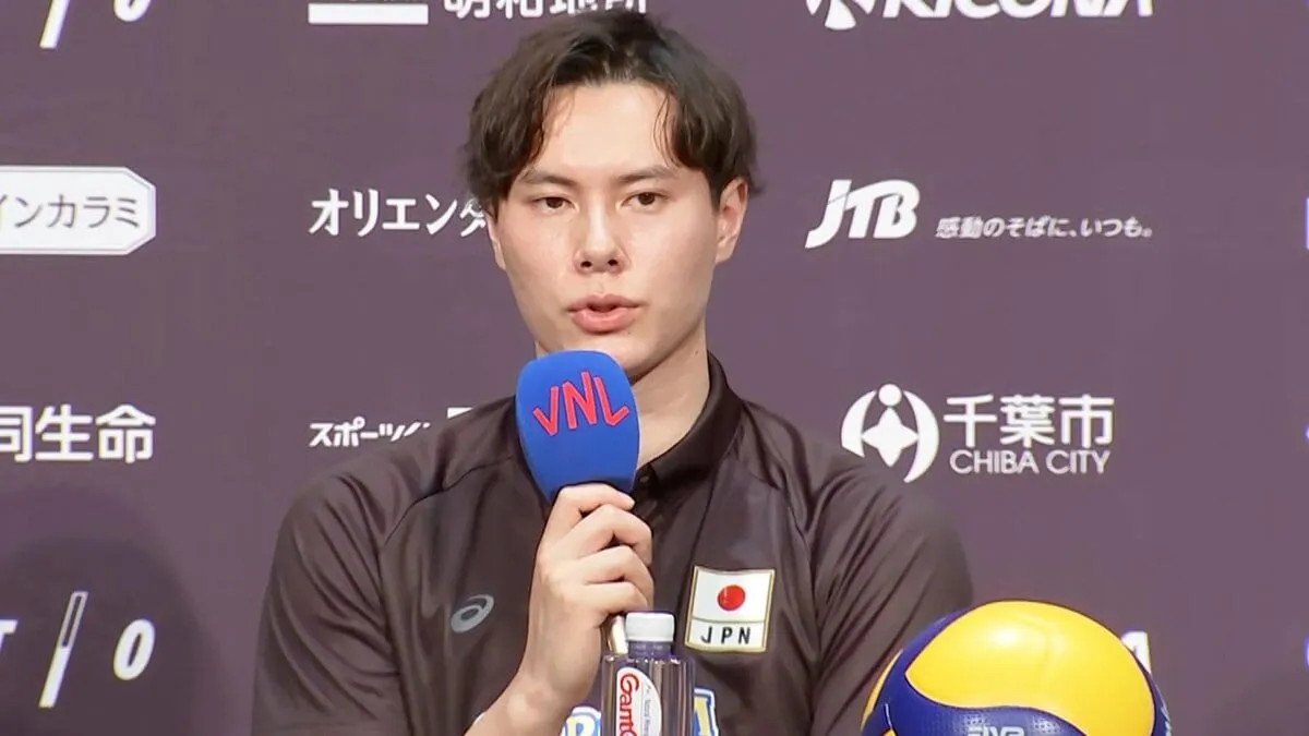 髙橋藍「結果も出しながらチームをつくっていく」ロラン・ティリ監督「絶対3つ勝ちたい」16日に日本Ｒ開幕【ネーションズリーグ】