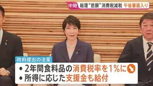 消費税減税法案 午後に衆議院本会議で審議入り　野党は実効性や具体的財源を追及方針