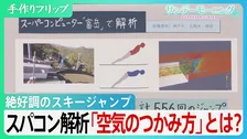 二階堂蓮(24)がメダル3個 スキージャンプを徹底解説！ スーパーコンピューターが解析した｢空気のつかみ方｣とは？【サンデーモーニング】