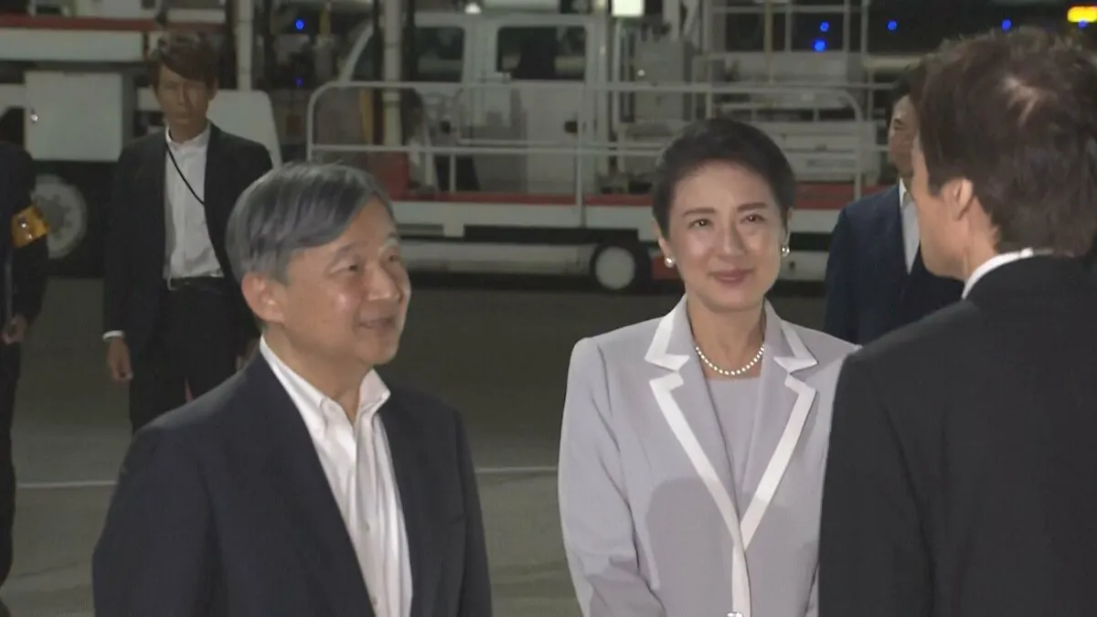 両陛下が2日間の日程終え広島から帰京　戦後80年にあたり訪問 「ご苦労なさいましたね」被爆者らの話に耳傾け　豪雨被災地では黙礼も