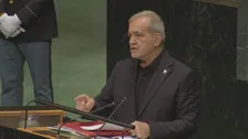 「我々こそがテロリズムの犠牲者」イランの大統領が国連総会で演説　アメリカの攻撃を非難