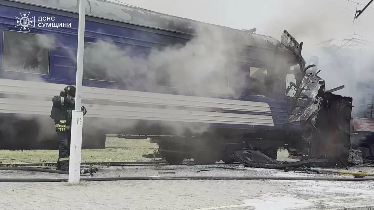 ウクライナ　ロシア軍による鉄道駅攻撃で1人死亡 数十人けが　電力供給施設やガス施設にも大規模攻撃