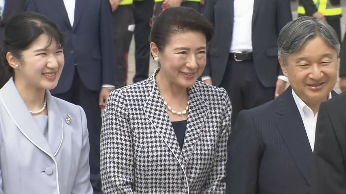【速報】天皇皇后両陛下と愛子さま　原爆犠牲者慰霊などのため長崎県へ出発　両陛下そろっては即位後初…愛子さまは初訪問　戦後80年