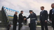 モルドバの空港離陸時ゼレンスキー大統領搭乗機にロシアのドローンが接近か