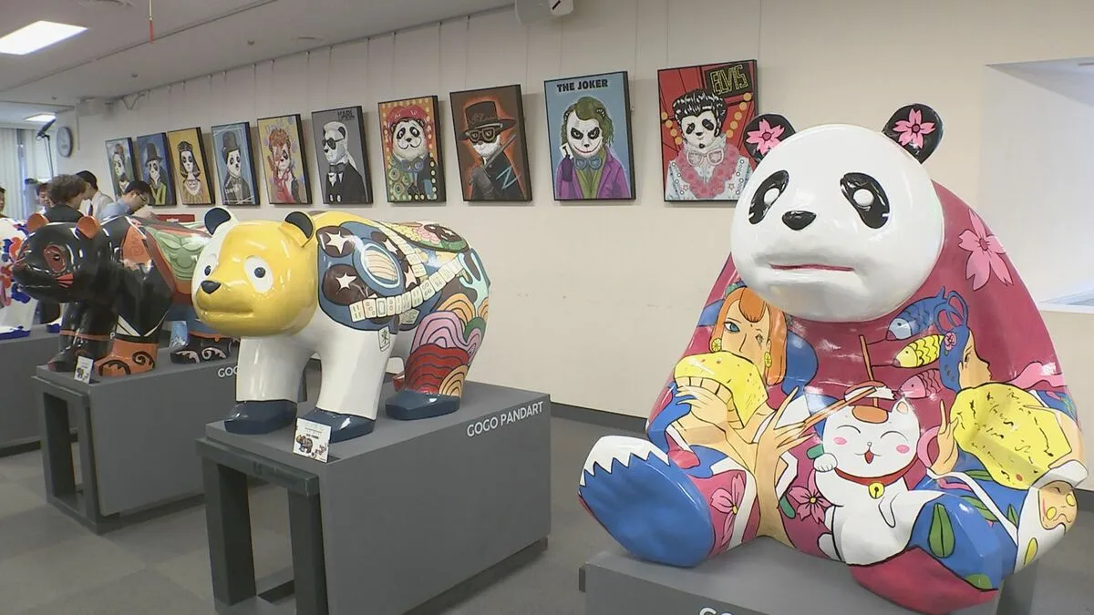 シャンシャン8歳の誕生日を前に　パンダをテーマにした中国のアートイベント