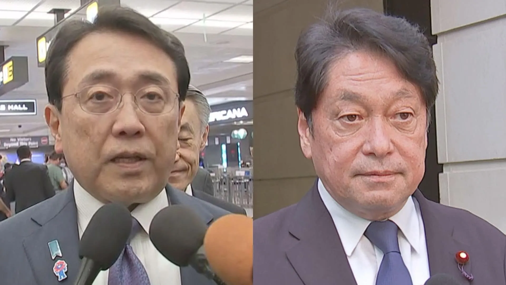 赤沢大臣が自民党幹部と協議　翌日の日米関税交渉を前に　小野寺政調会長「手応えある交渉をすると確信」