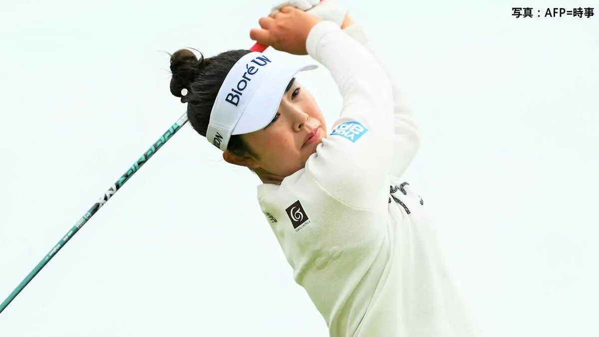 山下美夢有、全英女子制覇から国内凱旋出場も雷雲接近で中断→サスペンデッド 初日12H終え1アンダー暫定21位【ゴルフ】