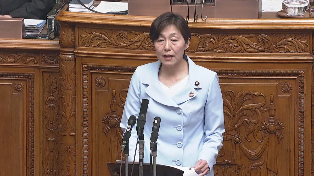 「熟慮の結果 出馬を辞退する」“パワハラ疑惑” 立憲民主党の水野素子参院議員 夏の参院選に立候補をしない意向を表明