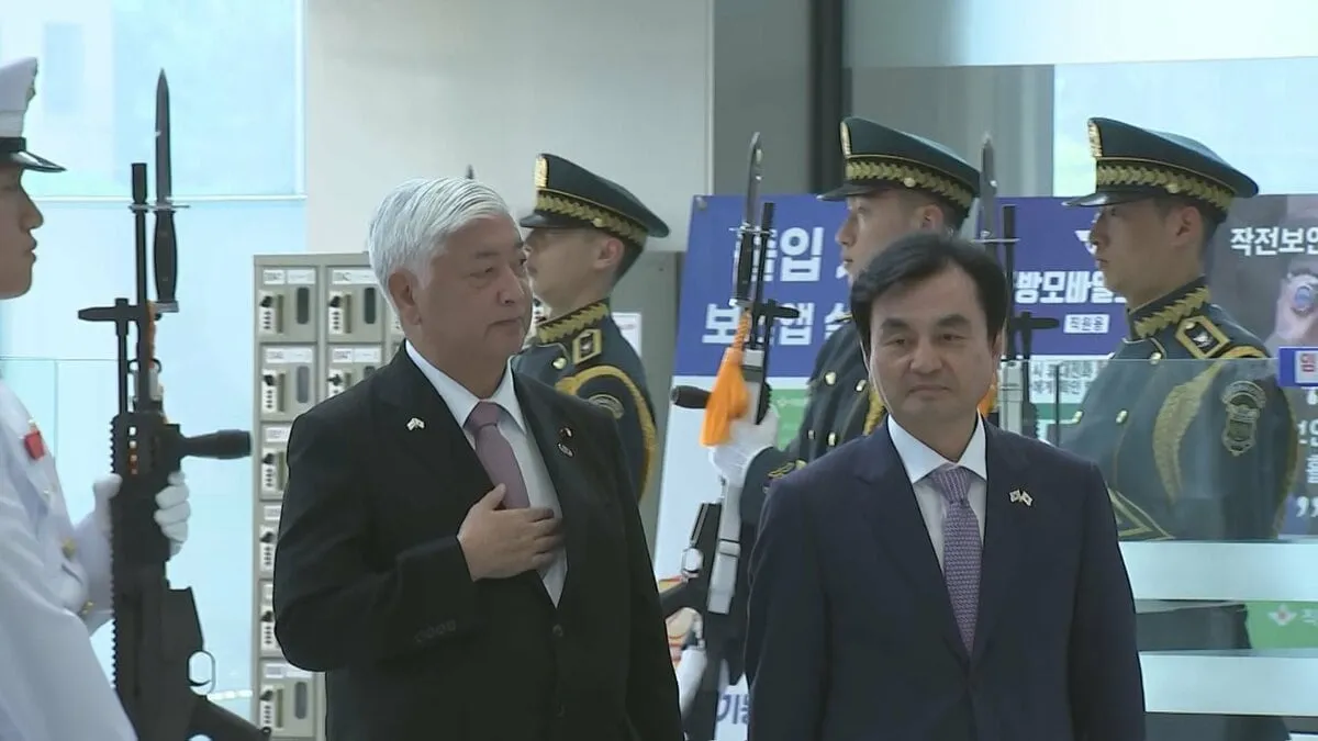 中谷防衛大臣が安国防相と会談　日米韓の協力推進で一致　防衛相の訪韓は10年ぶり