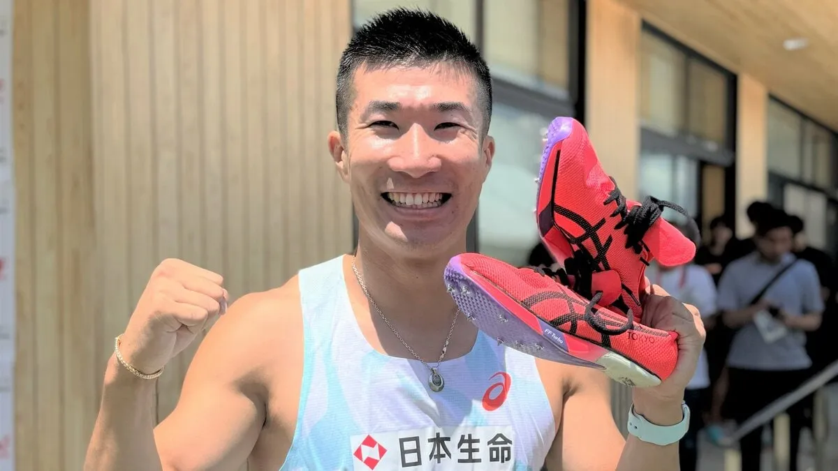 男子100m、桐生祥秀が9秒99！世界陸上代表入り確実に、8年ぶり9秒台に笑顔　守祐陽も10秒00で参加標準記録クリア