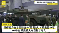 殺傷能力ある武器輸出「原則」認める提言を自民がまとめる　「5類型」の規定を大幅に緩和 輸出拡大を目指す考え