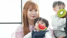 【中川翔子】双子の1歳記念＆家族4人写真を公開「いまだけの瞬間たち！」ファンからは「イケメンすぎる」