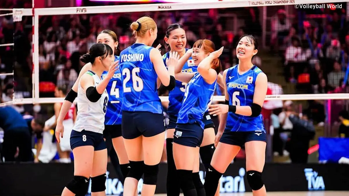 女子日本代表、15年ぶりメダルへ大一番　7日3位決定戦は世界ランク2位のブラジルと激突【世界バレー】