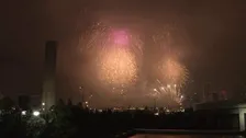 東京湾大華火祭が11年ぶりに開催　夜空を彩る