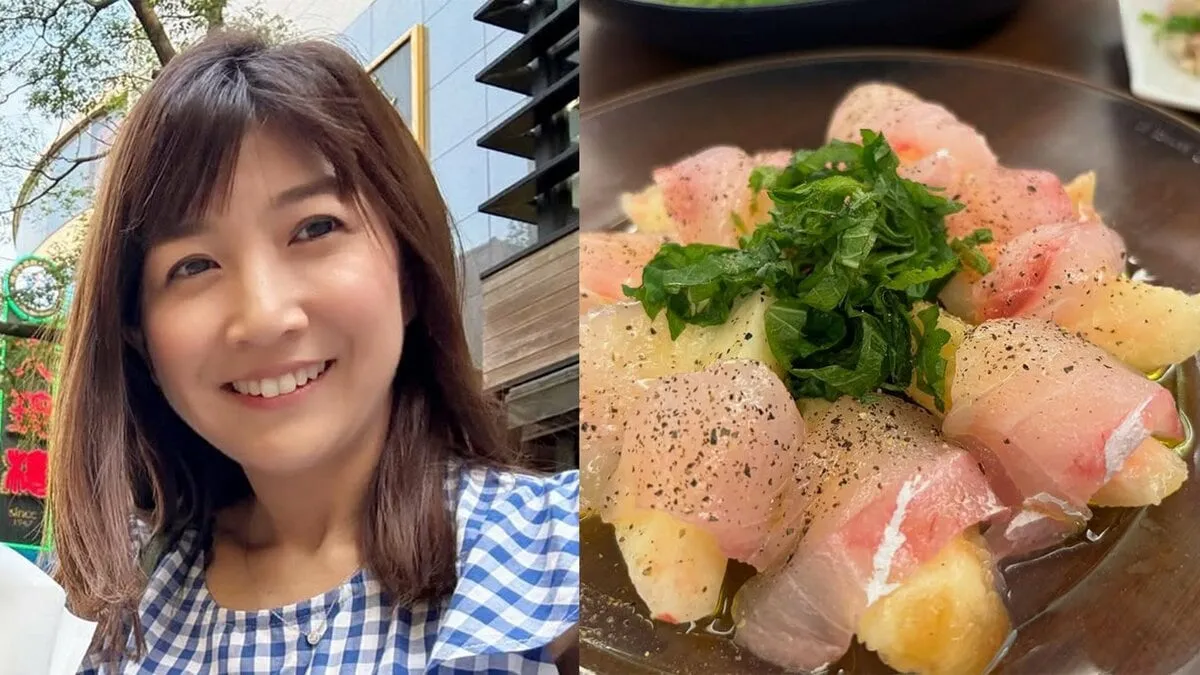 【根本美緒】　「息子とテレビ見てて、この料理食べたい!!」　桃と鯛の彩り鮮やかな一皿を披露　抹茶豆腐白玉も挑戦