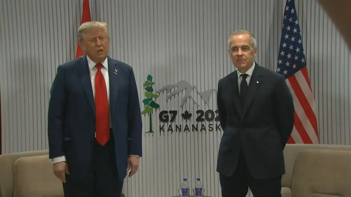 トランプ大統領「カナダとの貿易協議打ち切る」 テック企業へのデジタル課税に強い不満
