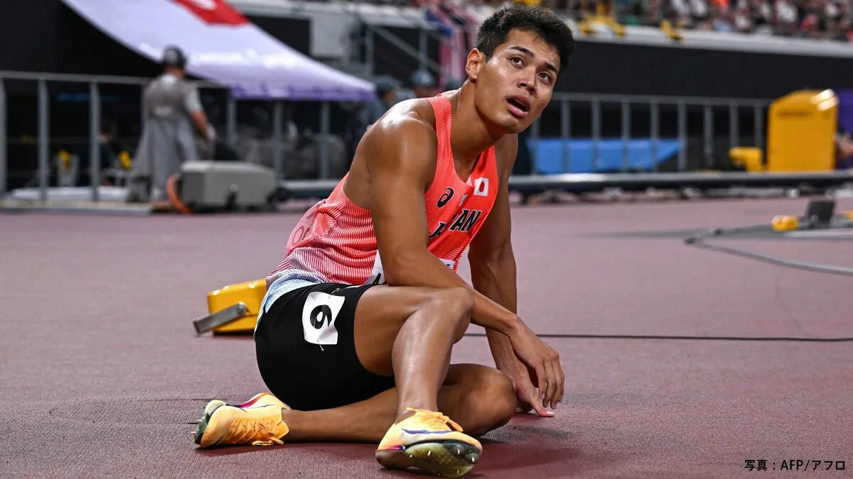 男子200m・水久保漱至が20秒51の7着で予選敗退…初出場で今季自己ベストも【世界陸上】