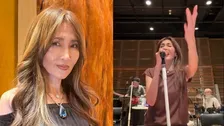 【 工藤静香 】　「作って正解でした」こだわりの “特注マイクスタンド” をお披露目　SUPER BEAVER柳沢亮太 提供の新曲「凛」を披露