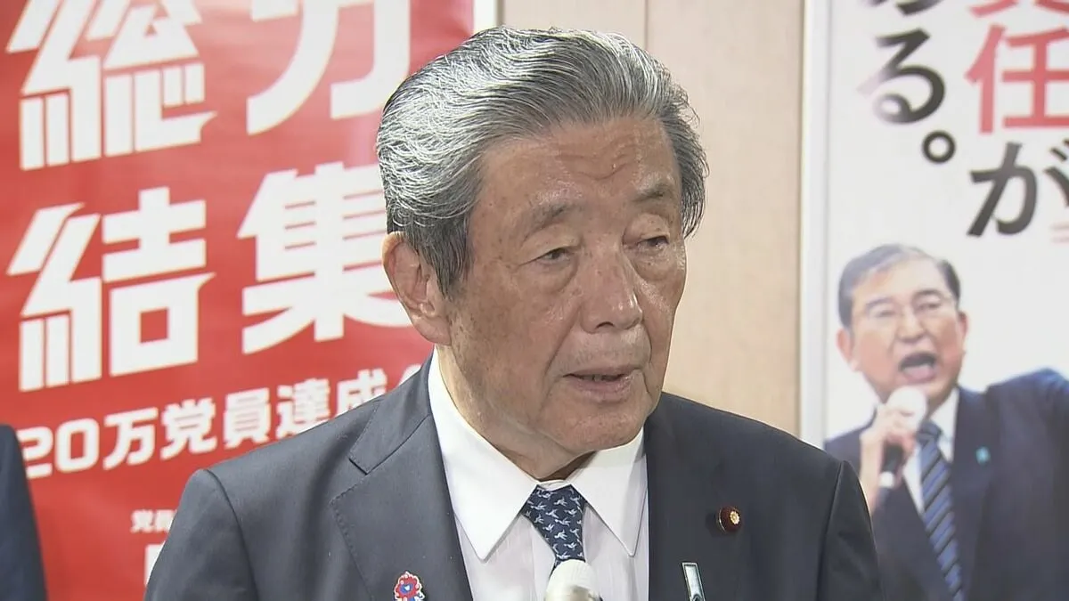 自民・森山幹事長　参議院選挙を総括する両院議員懇談会を28日に開催すると表明
