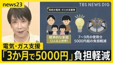 日経平均が初の6万5000円台突破　米イラン交渉でホルムズ海峡開放に期待感　政府は電気・ガス代支援「3か月で5000円」の負担軽減【news23】