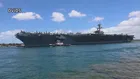 米軍が新たな原子力空母を中東に派遣　対イランで最大1万人の増派　3隻での展開の可能性も　米紙報道