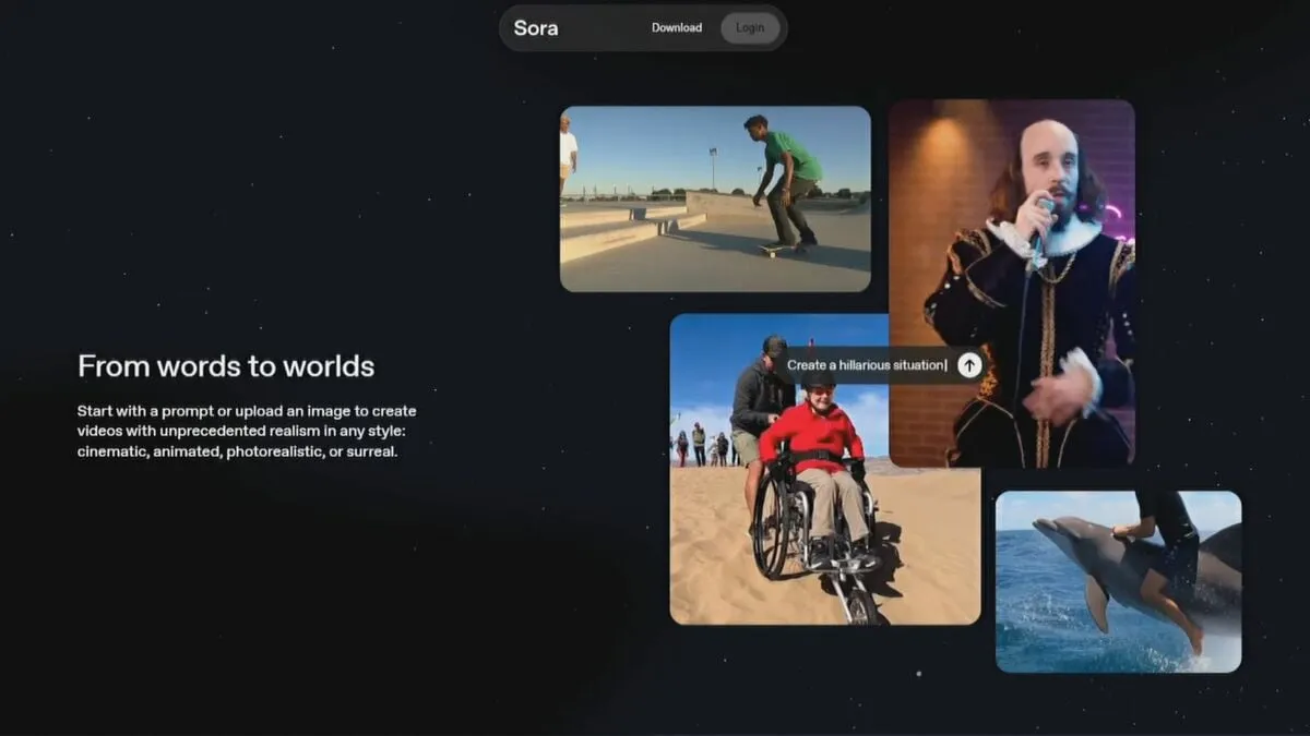 米オープンAI　AI動画投稿できるSNSアプリ「Sora」を開発