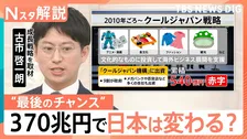 「もう失敗できない」政府の成長戦略 370兆円の巨額投資で日本に変化は？ クールジャパン機構 赤字のワケ【Nスタ解説】