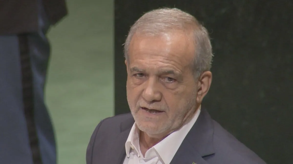 「核兵器製造していない」イラン大統領が国連総会で訴え　今月末に制裁復活の見通し