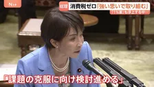 「実現に強い思い」高市総理　食料品の消費税ゼロ　公約実現を諦めない姿勢示す 「1％案」も浮上する中…