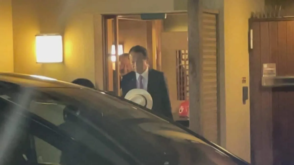 自民・麻生最高顧問ら麻生派幹部が会合　参議院選挙の結果や党内情勢めぐり意見交換か　党内では「石破おろし」の動きも
