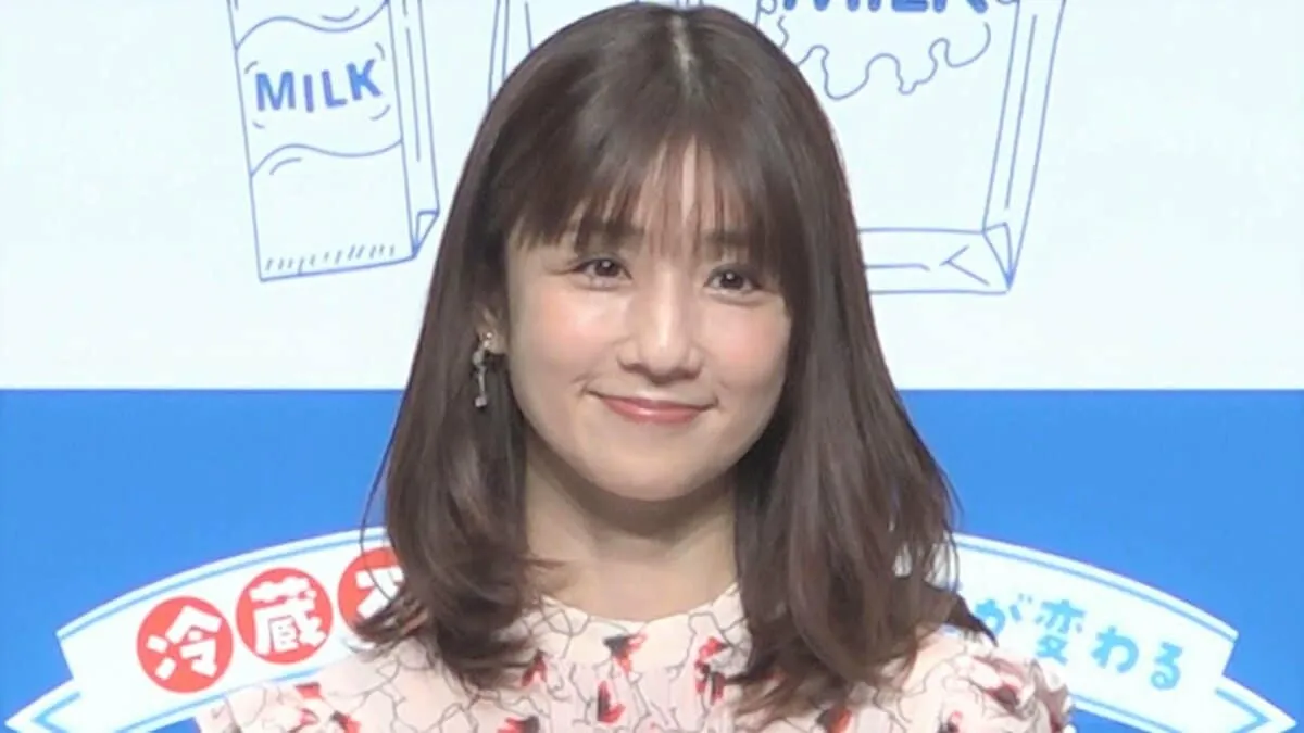 【 小倉優子 】　常温で持ち運びも手軽な　ロングライフ牛乳に興味津々　「我が家には欠かせないもの」　「長男のお弁当に持っていかせたい」