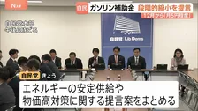 自民党が「ガソリン補助金」の段階的縮小を求める提言案 「価格を毎月5円程度引き上げ」 政府に申し入れへ