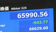 日経平均株価　一時900円超の下落　きのう（1日）も株価が一時6万7000円台に乗せるなど連日最高値更新で目先の利益確定の売り注文が先行