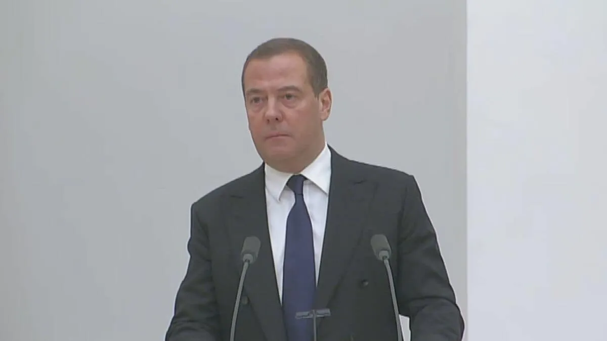 ロシア前大統領「必要であれば西側に先制攻撃」 国営通信社インタビューで「西側が全面戦争仕掛けている」と主張