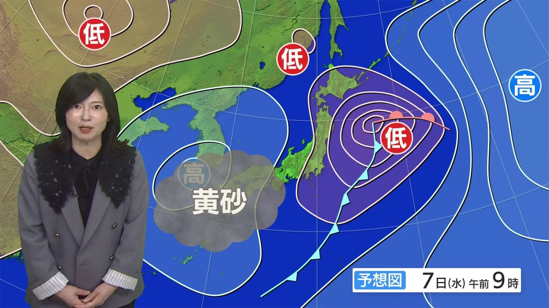 今夜は九州から東北にかけて雨　あすは沖縄から本州にかけて洗濯日和の晴れ間広がるも西日本では黄砂に注意