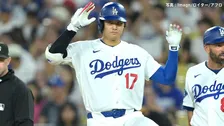 大谷翔平 復帰第1打席でヒット、第4打席には159キロをセンターへ大飛球、16日ぶりの実戦で速球に差し込まれるもすぐに修正