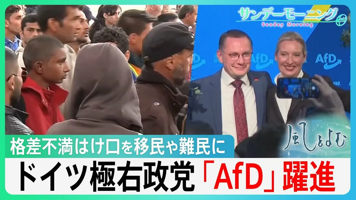「中間層崩壊で貧富が二極化」格差背景にポピュリズム政党が世界で拡大【サンデーモーニング】