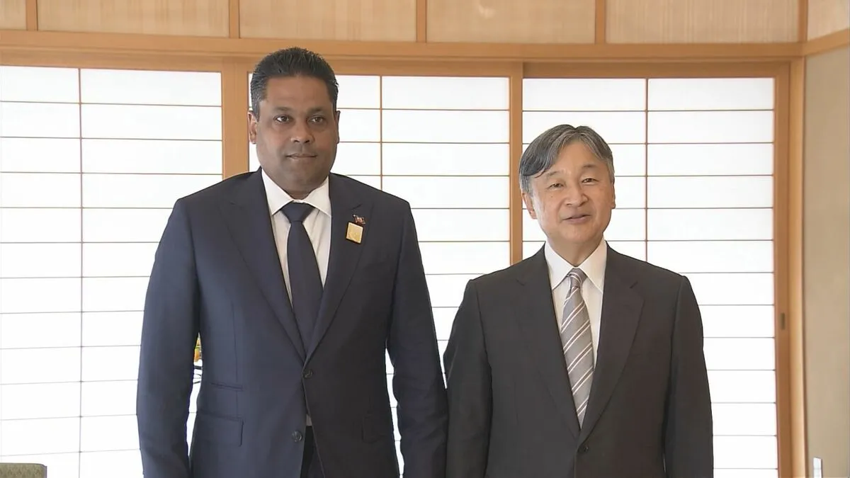 天皇陛下とハイチ暫定大統領評議会議長が面会　ハイチでの自然災害にふれ「住民の皆さんの状況はどうですか」と尋ねられる　皇居・御所