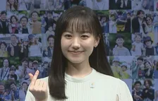 【 芦田愛菜 】　貴重でキュートなステップ披露に会場ほっこり　「GREEN×EXPO」公式キャラと初対面