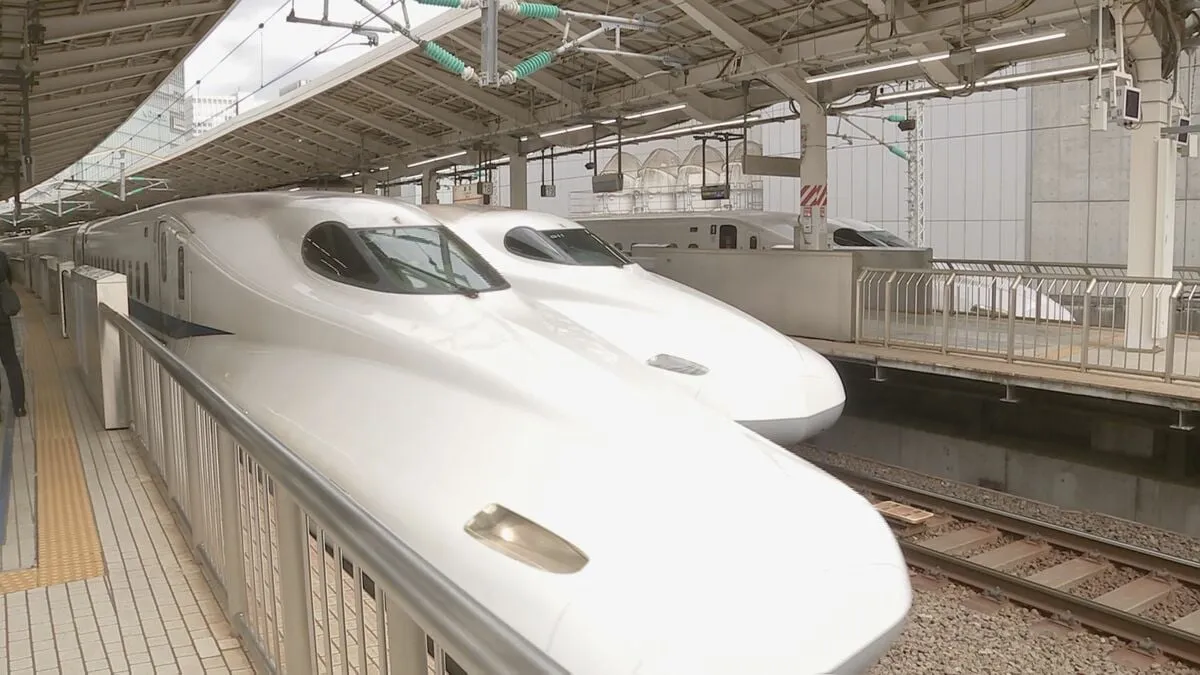 東海道新幹線 11日は始発から遅れや長時間の運転見合わせ、運休が発生する可能性　大雨の状況によって