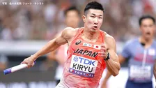 男子4×100mリレー 2走から3走でバトンミス…世界陸上出場権獲得ならず 桐生は「自分のところでミスってしまった」