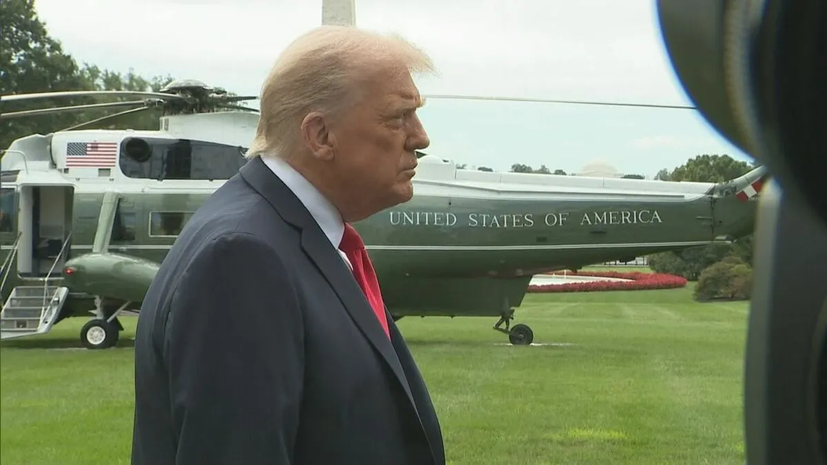 トランプ大統領　石破総理の退陣は「知らない」