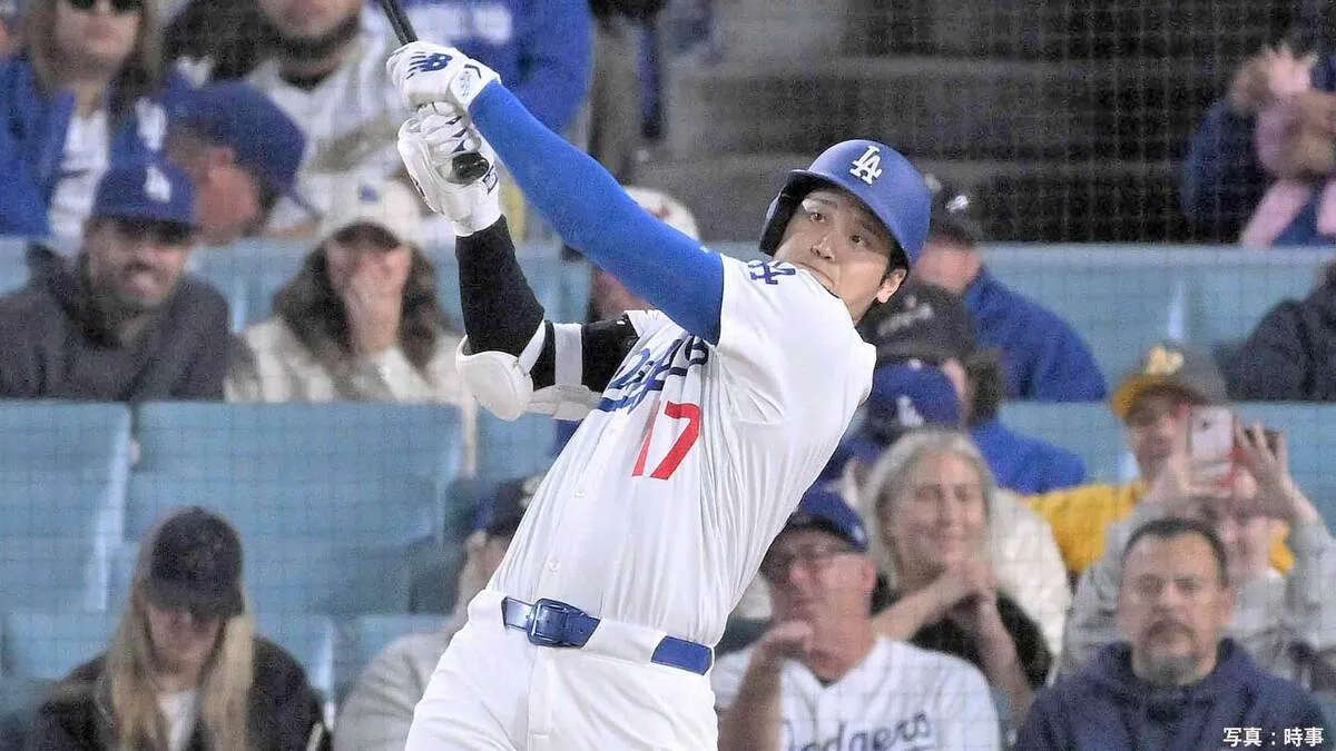 大谷翔平、特大16号は127m→132mに訂正、今季初3戦連発でMLB単独トップにふさわしい“確信弾”