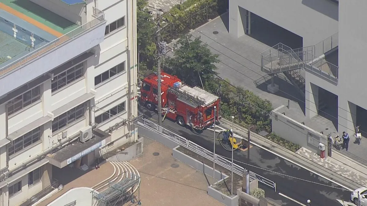 【速報】実験中に硫化水素発生し5人体調不良か　東京・江戸川区の中学校