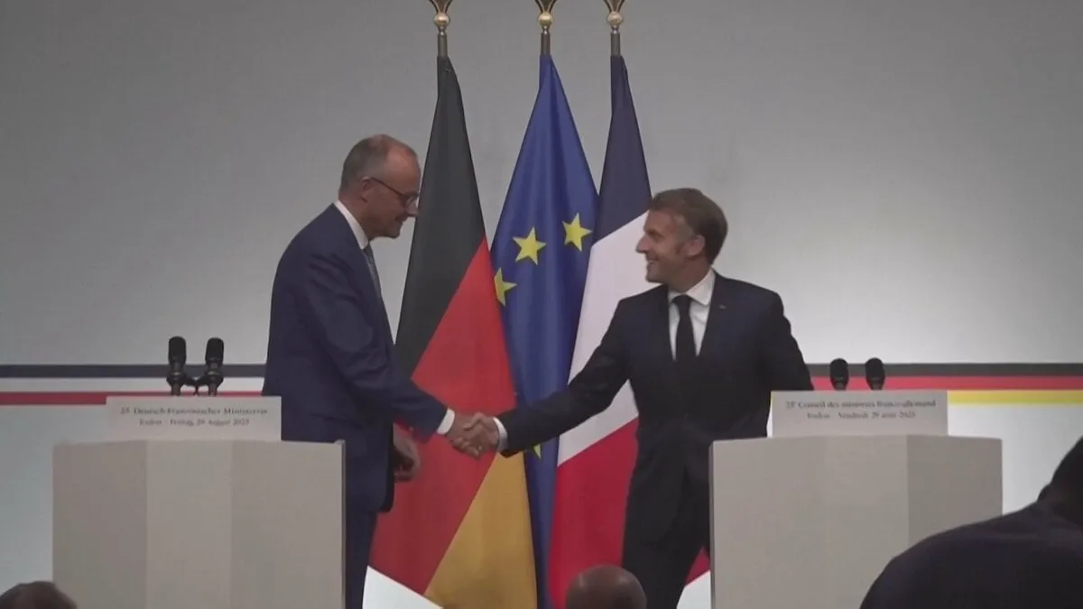 メルツ首相とマクロン大統領が会談「プーチン氏は会談する意思がない」ウクライナの“安全の保証”は恒久的に責任を負う
