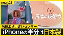 世界動かすニッチ技術…知ってる？iPhone半分は日本製！“緑を塗る”創業時の技…世界を回す小さな池の大魚戦略【ニッポン経済の現在地②】【news23】