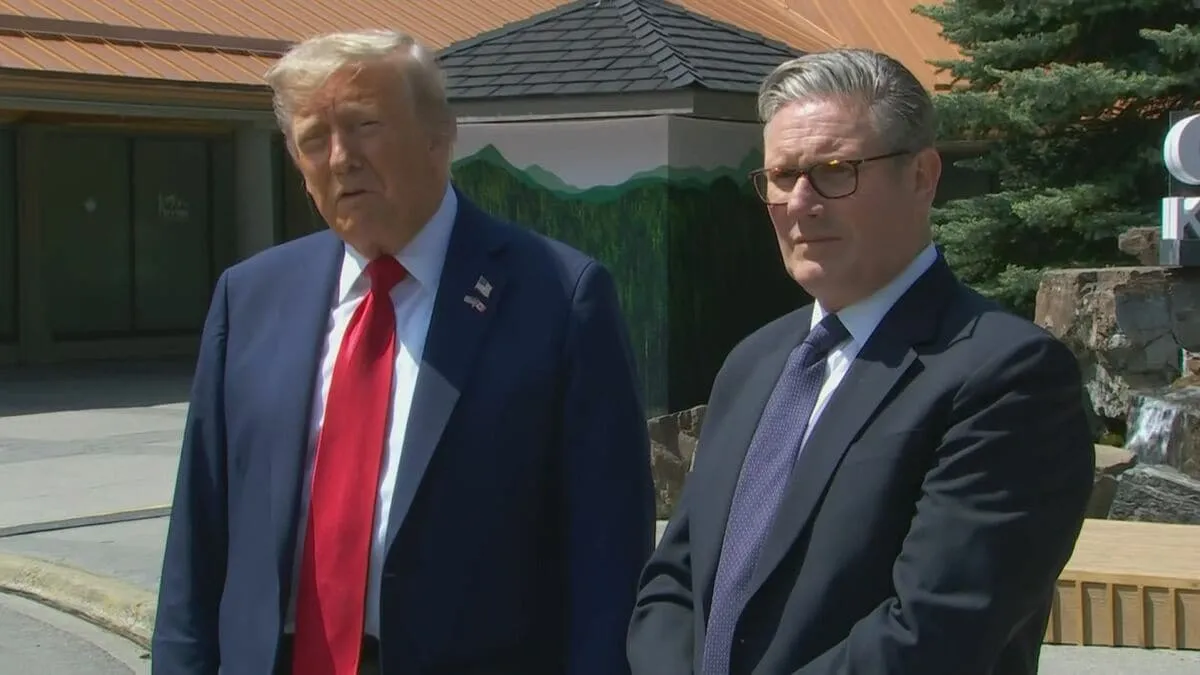 イランへの攻撃受け イギリス・スターマー首相がトランプ大統領と電話会談